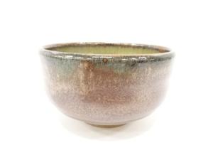 作家物　鉄釉　茶碗(保護箱付)